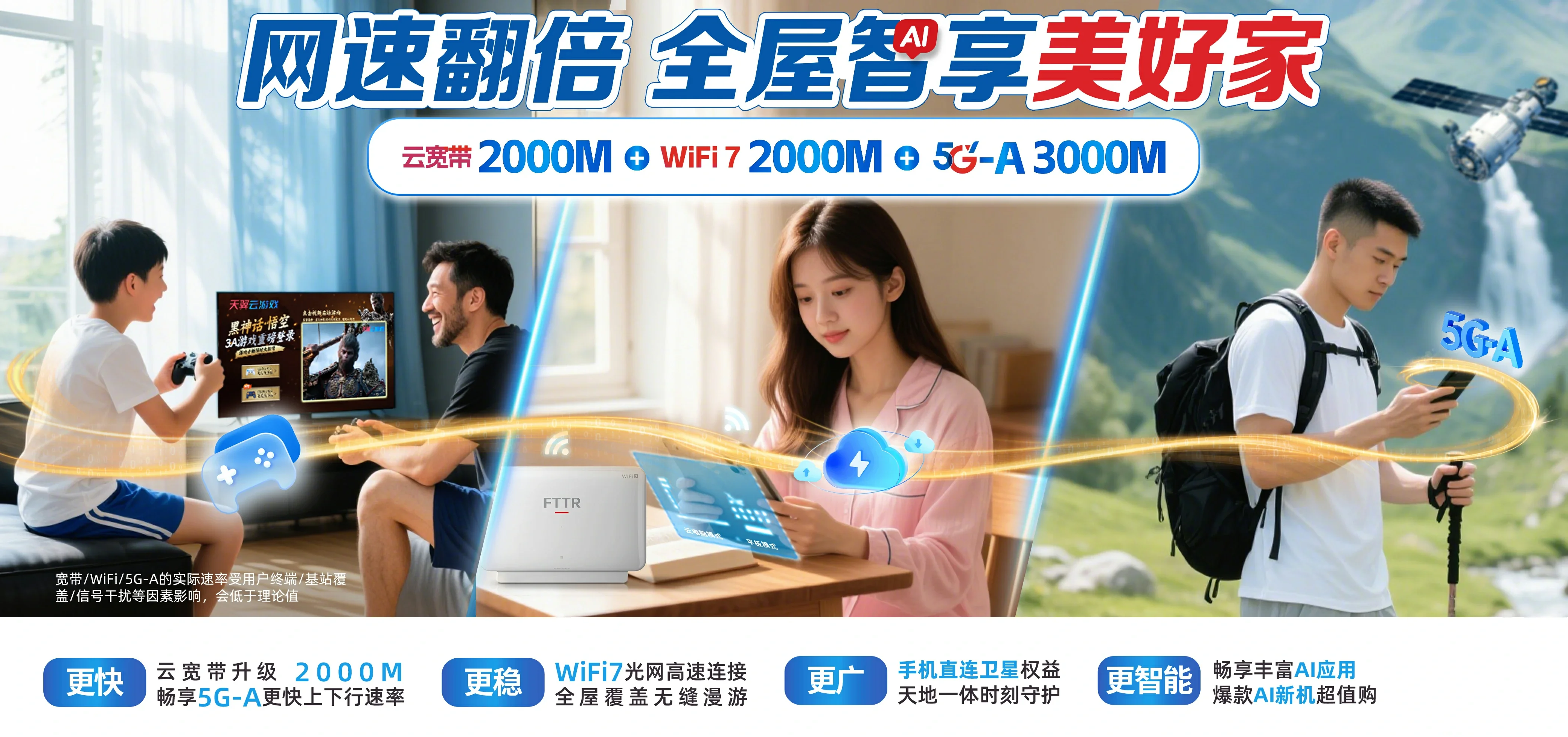 中国电信 国营新中农场电信宽带 宽带套餐